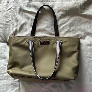 Kate Spade olive green & black purse
